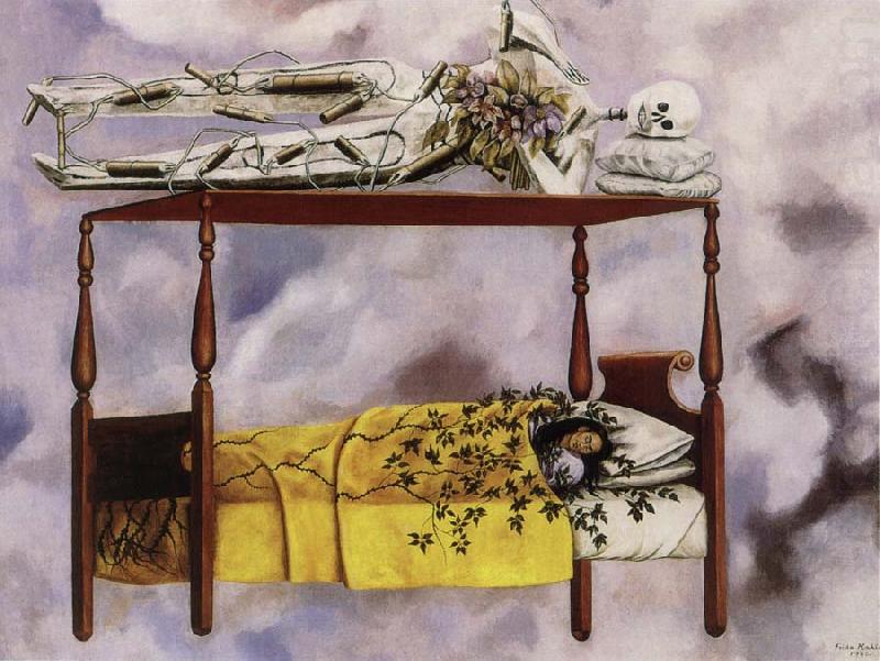 Bed, Frida Kahlo